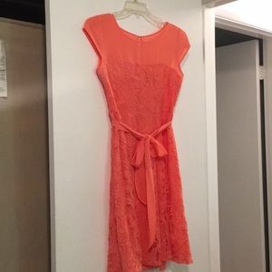 Peach Dress Barn Dress
